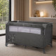 Belletti Play & Sleep By Me Παρκοκρέβατο & Λίκνο 2-Σε-1 60*120cm Gray