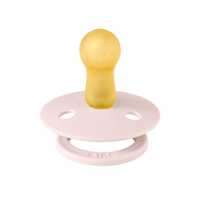 Bibs Studio Polka Colour Σετ Στρογγυλές Πιπίλες Latex Νο1 0-6 Μηνών Petal / Cactus