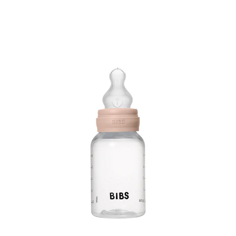 Bibs Πλαστικό Μπιμπερό Με Σιλικονούχα Θηλή 150ml Blush