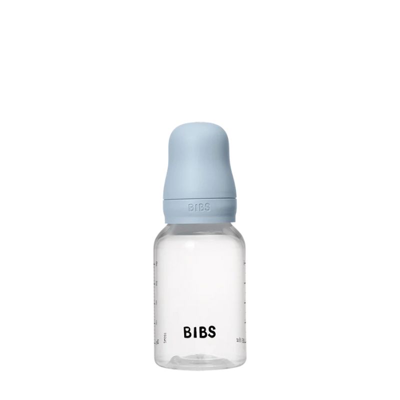 Bibs Πλαστικό Μπιμπερό Με Latex Θηλή 150ml Baby Blue