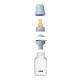 Bibs Πλαστικό Μπιμπερό Με Latex Θηλή 150ml Baby Blue