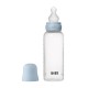 Bibs Πλαστικό Μπιμπερό Με Θηλή Σιλικόνη 270ml Baby Blue