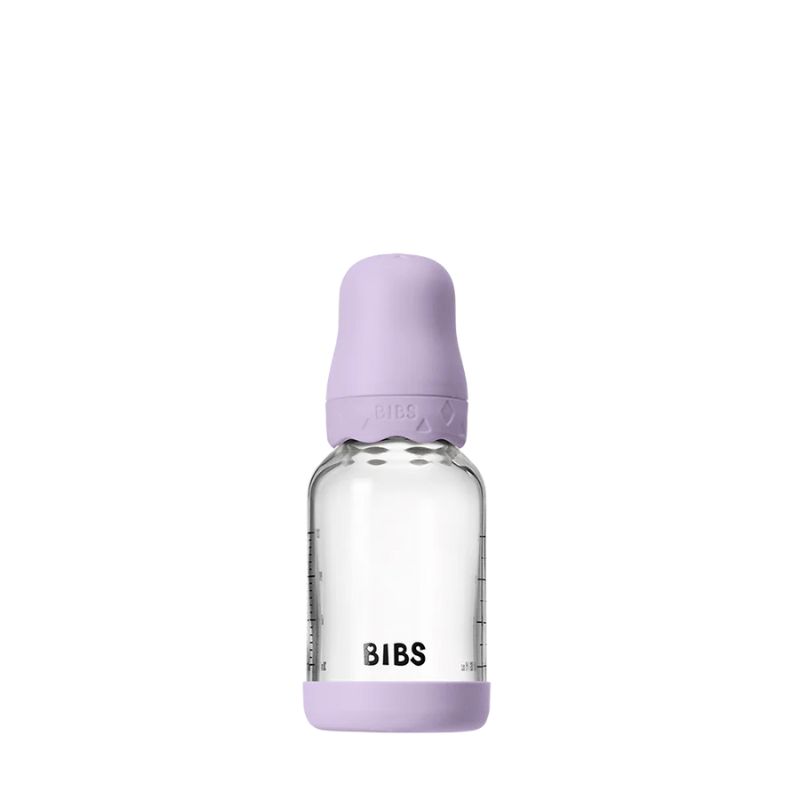 Bibs Boheme Γυάλινο Μπιμπερό Με Latex Θηλή 120ml Violet Sky