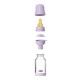 Bibs Boheme Γυάλινο Μπιμπερό Με Latex Θηλή 120ml Violet Sky