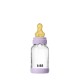 Bibs Boheme Γυάλινο Μπιμπερό Με Latex Θηλή 120ml Violet Sky