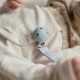 Bibs Ribbon Κλιπ Πιπίλας Για 0+ Μηνών Dusty Blue