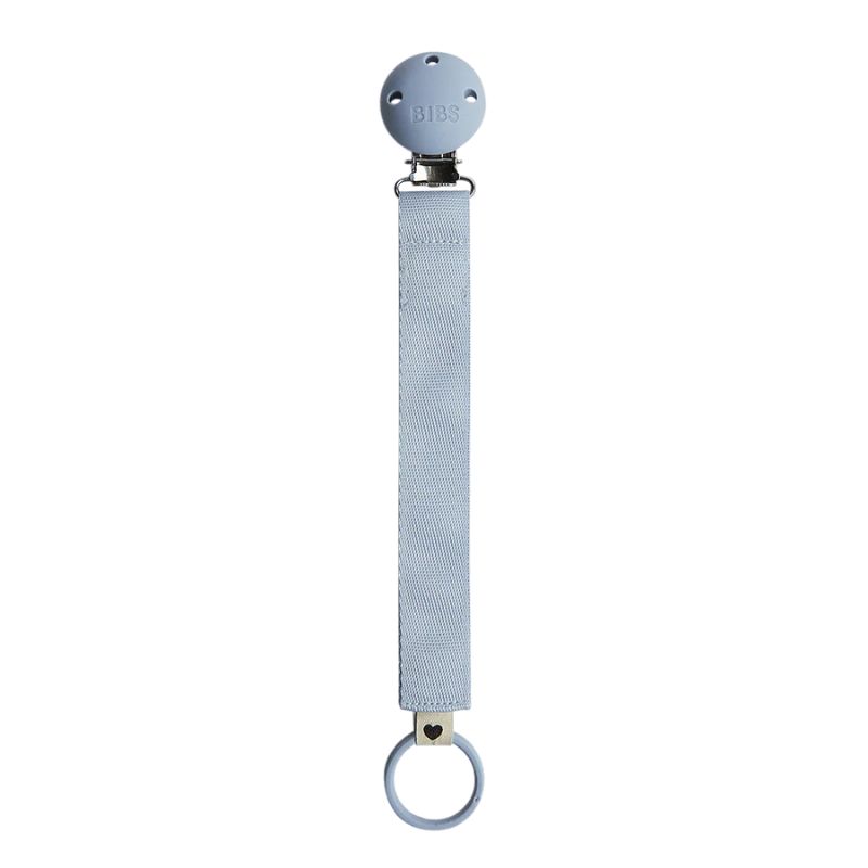Bibs Ribbon Κλιπ Πιπίλας Για 0+ Μηνών Dusty Blue