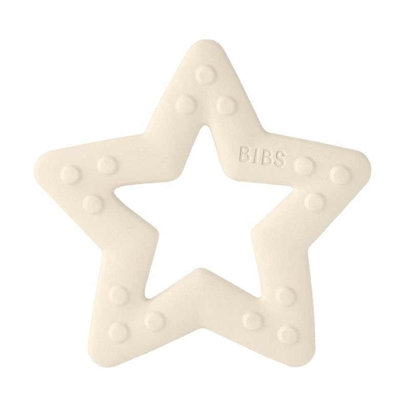 Bibs Baby Bitie Star Μασητικό Οδοντοφυΐας Ivory