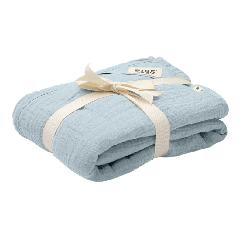 Bibs Κουβέρτα Muslin 120*120 Swaddle Blue