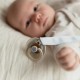 Bibs Ribbon Κλιπ Πιπίλας Sage
