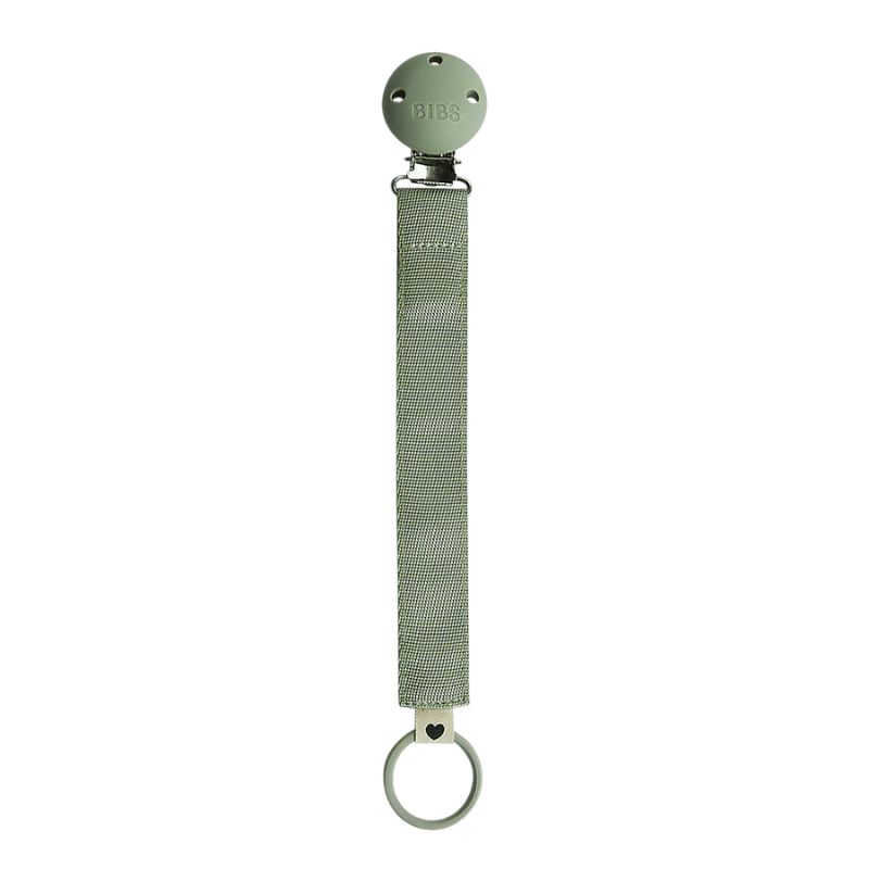 Bibs Ribbon Κλιπ Πιπίλας Sage