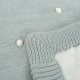 Bimbidreams Πλεκτή Κουβέρτα Με Fleece Coralina 80cm * 110cm Mint Bimbidreams Πλεκτή Κουβέρτα Με Fleece Coralina 80cm * 110cm Mint