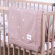 Bimbidreams Πλεκτή Κουβέρτα Με Fleece Coralina 80cm * 110cm Dusky Pink Bimbidreams Πλεκτή Κουβέρτα Με Fleece Coralina 80cm * 110cm Dusky Pink