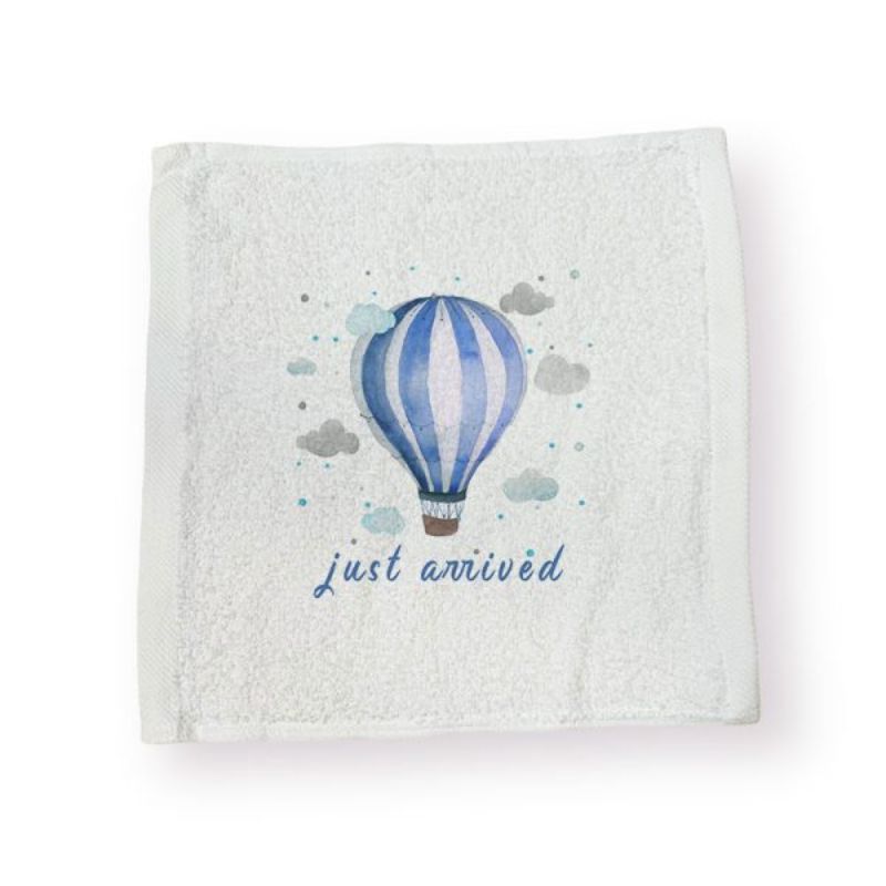 Bonjour Bebe Τούρτα Σετ Με Πάνες Και Λευκά Είδη Έφτασα Μπλε Αερόστατο