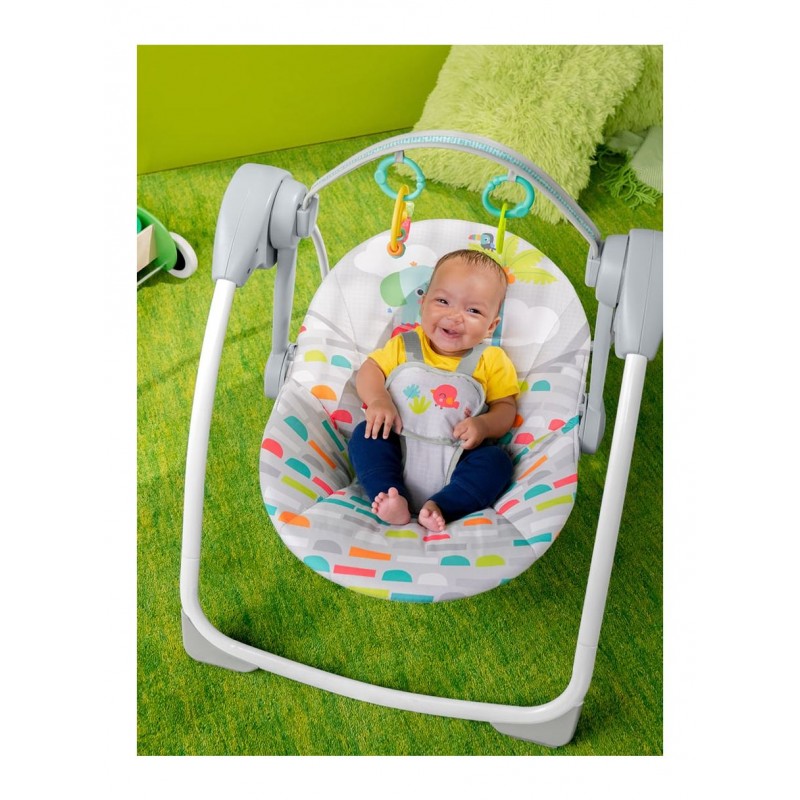 Bright Starts Portable Swing Ρηλάξ Playful Paradise