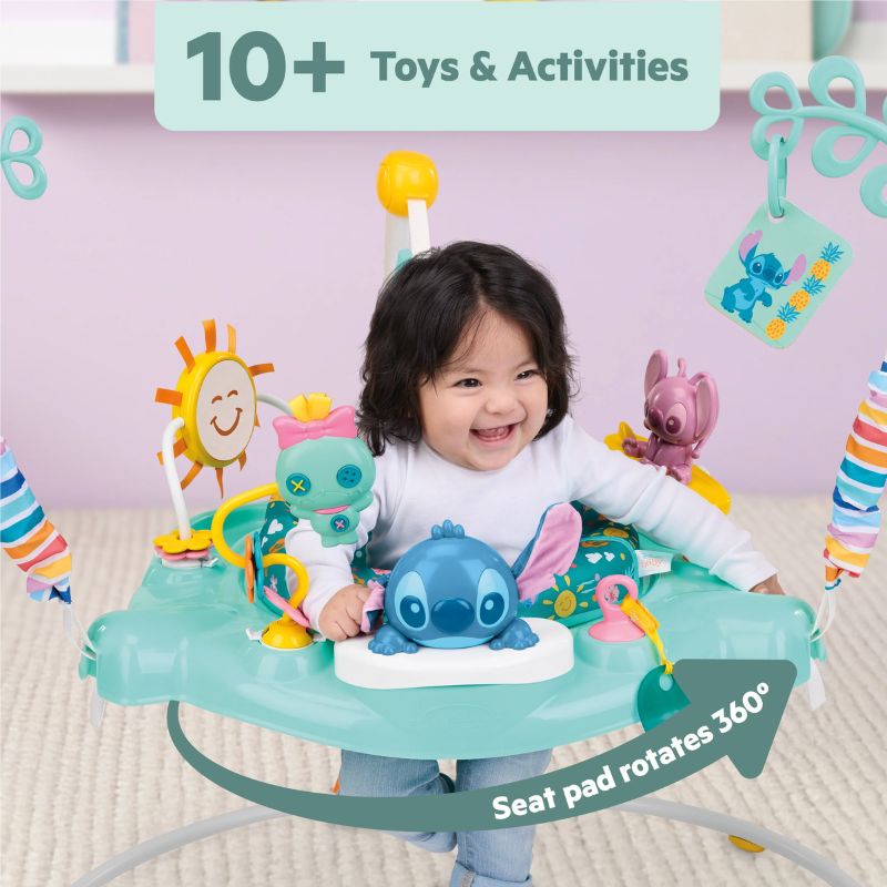Bright Starts Disney Stitch Βρεφική Περπατούρα Δραστηριοτήτων Little Ohana