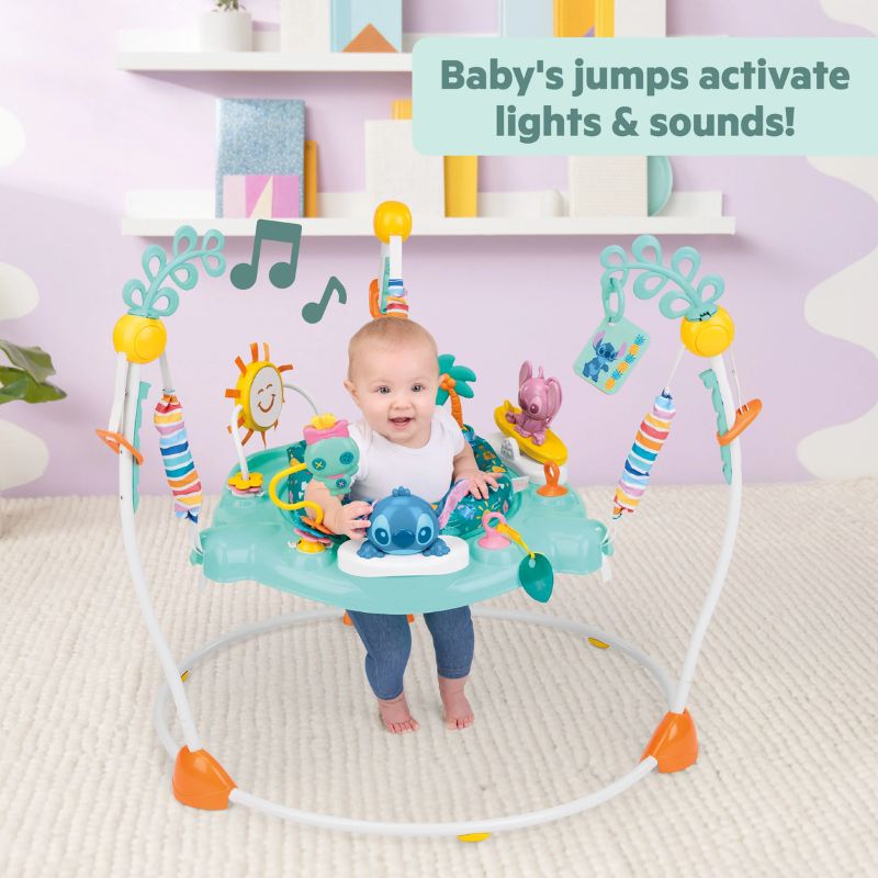 Bright Starts Disney Stitch Βρεφική Περπατούρα Δραστηριοτήτων Little Ohana