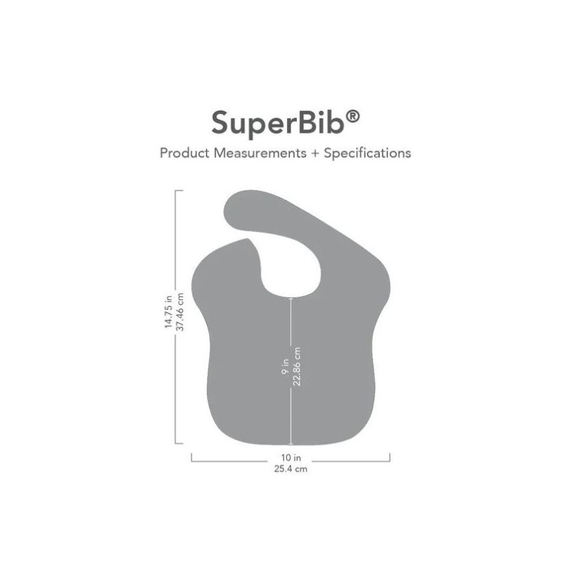 Bumkins Superbib Αδιάβροχη Σαλιάρα Για 6-24 Μηνών Floral