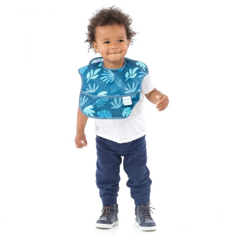 Bumkins Superbib Αδιάβροχη Σαλιάρα Για 6-24 Μηνών Blue Tropic