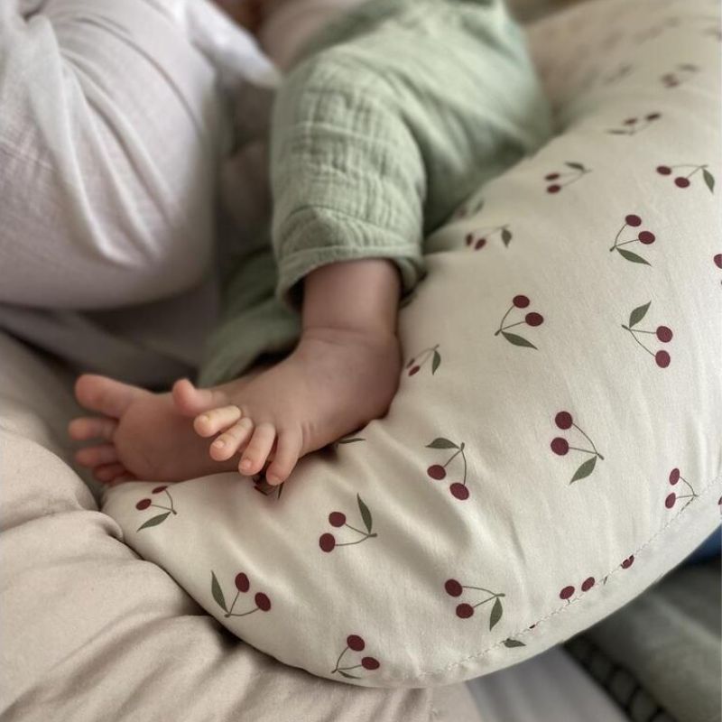 Candide MultiRelax 3-Σε-1 Μαξιλάρι Θηλασμού, Εγκυμοσύνης & Ρηλάξ Cherry