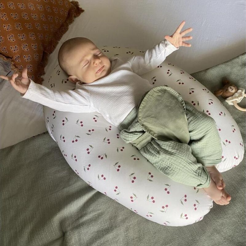 Candide MultiRelax 3-Σε-1 Μαξιλάρι Θηλασμού, Εγκυμοσύνης & Ρηλάξ Cherry