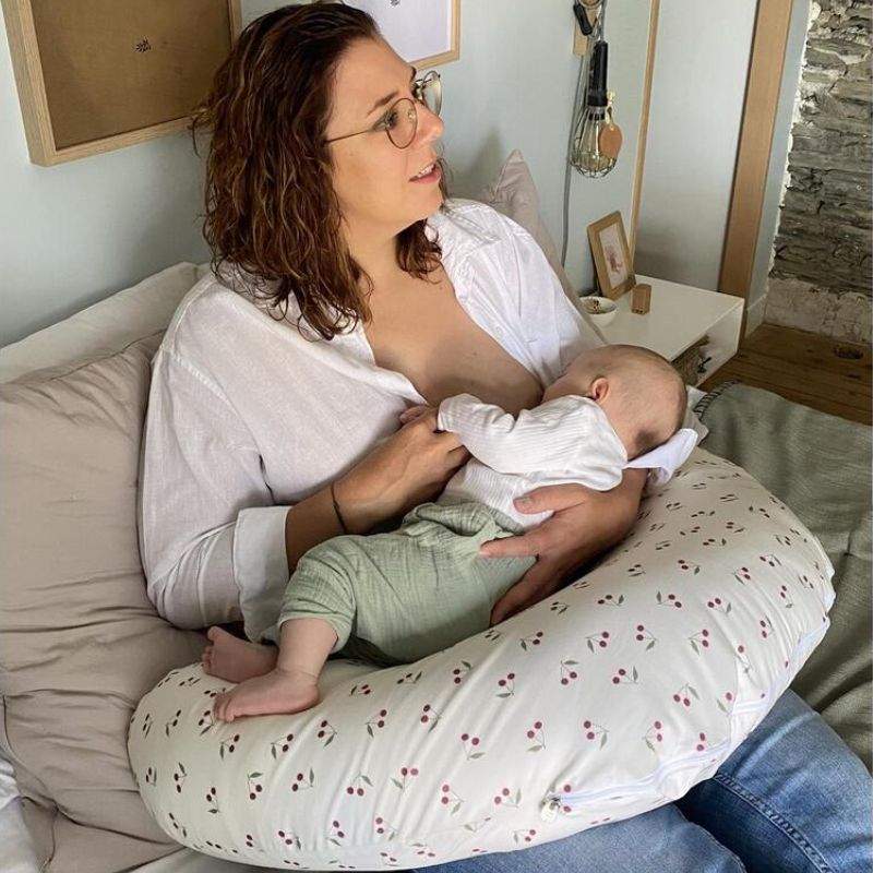 Candide MultiRelax 3-Σε-1 Μαξιλάρι Θηλασμού, Εγκυμοσύνης & Ρηλάξ Cherry