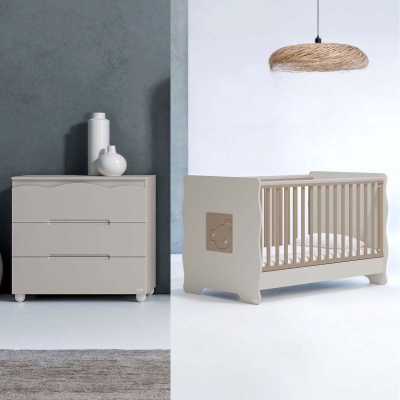 Casababy Winnie Σετ Με Βρεφικό Κρεβάτι Μετατρεπόμενο Σε Προεφηβικό Και Βρεφική Συρταριέρα