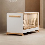 Casababy Palmer White Βρεφικό Κρεβάτι Μετατρεπόμενο Σε Προεφηβικό