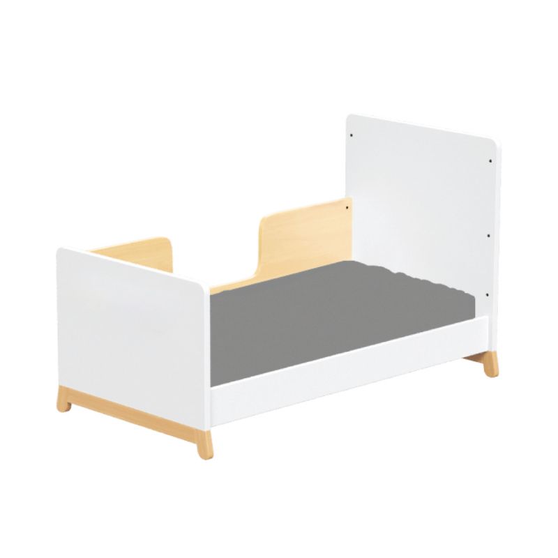 Casababy Palmer White Βρεφικό Κρεβάτι Μετατρεπόμενο Σε Προεφηβικό