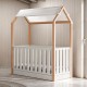 Casababy La Maison Ecru Βρεφικό Κρεβάτι Μετατρεπόμενο Σε Προεφηβικό Τύπου Μοντεσσόρι