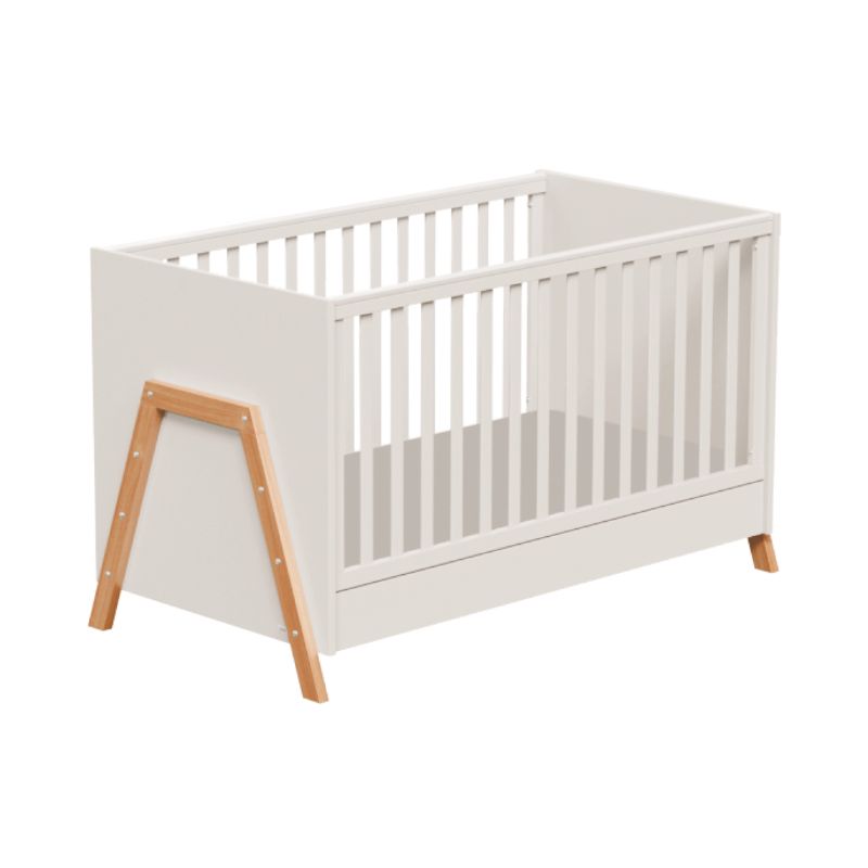 Casababy Oslo Ecru Βρεφικό Κρεβάτι Μετατρεπόμενο Σε Προεφηβικό