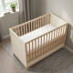 Casababy Zoom Vanilla Βρεφικό Κρεβάτι Μετατρεπόμενο Σε Προεφηβικό