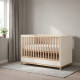 Casababy Zoom Vanilla Βρεφικό Κρεβάτι Μετατρεπόμενο Σε Προεφηβικό