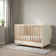 Casababy Zoom Vanilla Βρεφικό Κρεβάτι Μετατρεπόμενο Σε Προεφηβικό