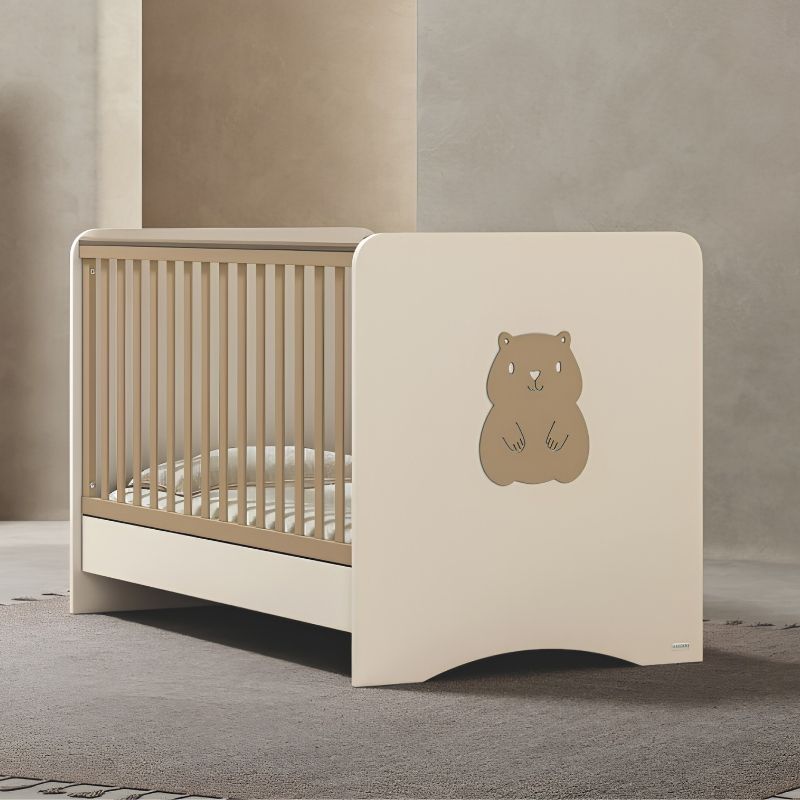 Casababy Capi Vanilla Βρεφικό Κρεβάτι Μετατρεπόμενο Σε Προεφηβικό