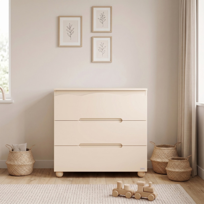 Casababy Capi Vanilla Βρεφική Συρταριέρα