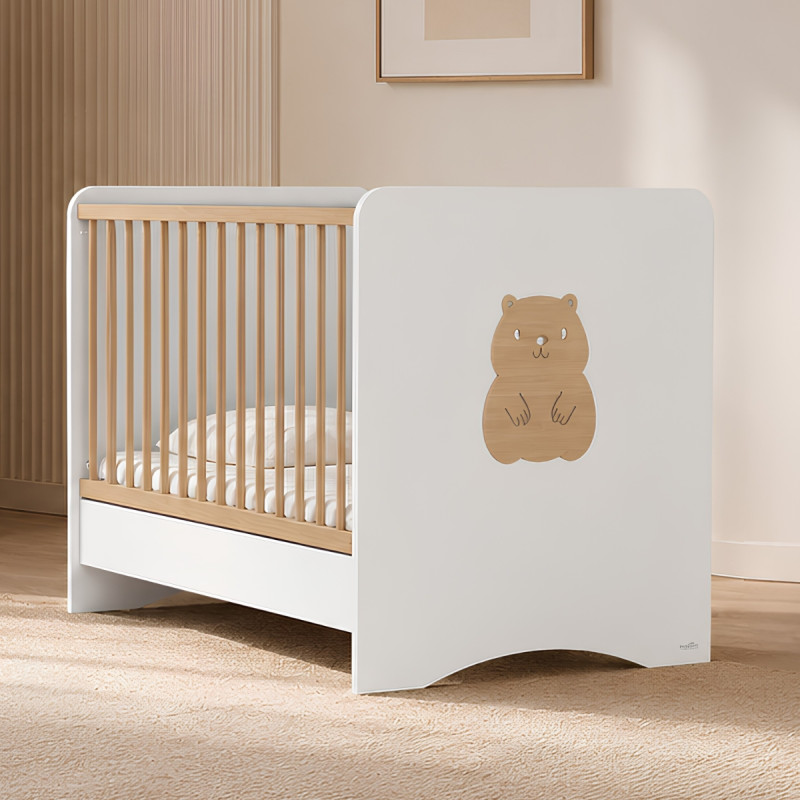 Casababy Capi White Βρεφικό Κρεβάτι Μετατρεπόμενο