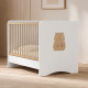 Casababy Capi White Βρεφικό Κρεβάτι Μετατρεπόμενο