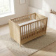 Casababy Elia Oak Βρεφικό Κρεβάτι Μετατρεπόμενο Σε Προεφηβικό