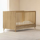 Casababy Elia Oak Βρεφικό Κρεβάτι Μετατρεπόμενο Σε Προεφηβικό