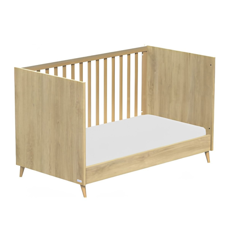Casababy Elia Oak Βρεφικό Κρεβάτι Μετατρεπόμενο Σε Προεφηβικό