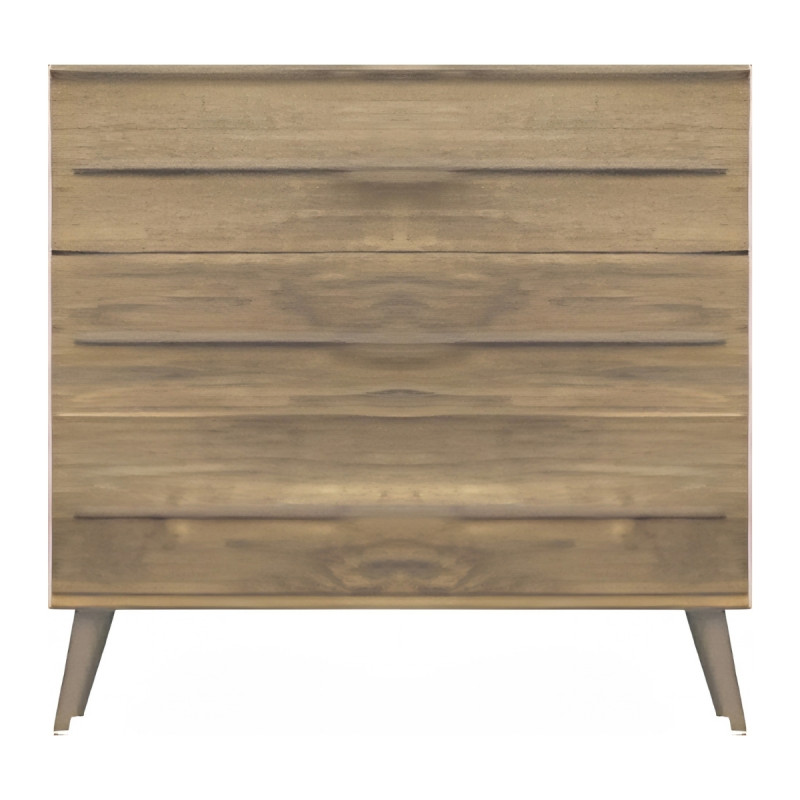 Casababy Elia Walnut Βρεφική Συρταριέρα