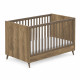 Casababy Elia Walnut Βρεφικό Κρεβάτι Μετατρεπόμενο