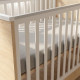 Casababy Lumi Natural Βρεφικό Κρεβάτι Μετατρεπόμενο Σε Προεφηβικό