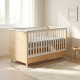 Casababy Lumi Natural Βρεφικό Κρεβάτι Μετατρεπόμενο Σε Προεφηβικό