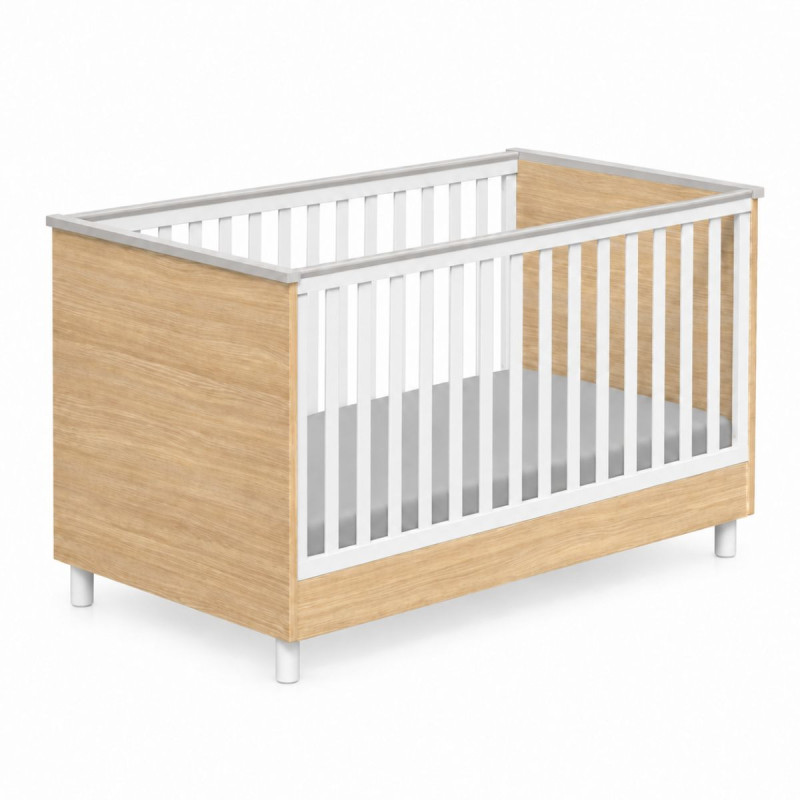 Casababy Lumi Natural Βρεφικό Κρεβάτι Μετατρεπόμενο Σε Προεφηβικό