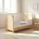 Casababy Lumi Natural Βρεφικό Κρεβάτι Μετατρεπόμενο Σε Προεφηβικό