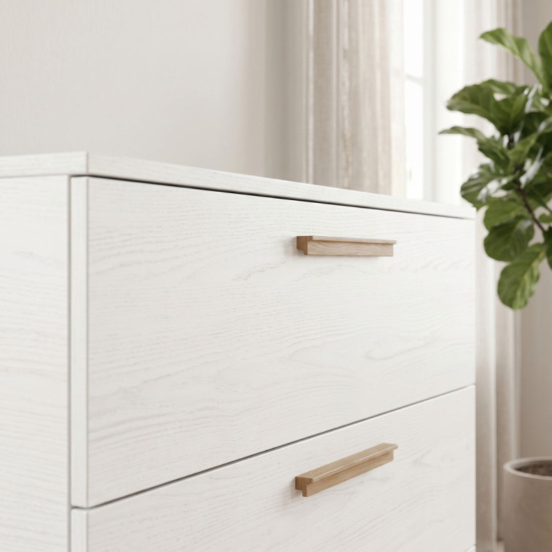 Casababy Lumi White Βρεφική Συρταριέρα