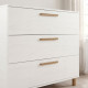 Casababy Lumi White Βρεφική Συρταριέρα