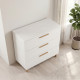 Casababy Lumi White Βρεφική Συρταριέρα